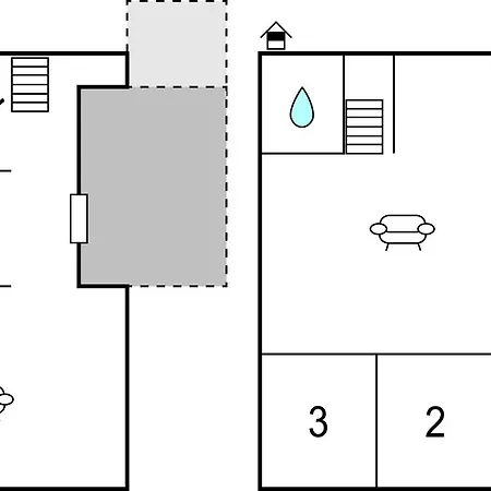 Two-bedroom Holiday In Elganowo Casa de Férias